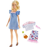 Barbie Fashionistas Rubia #99 Accesorios Mattel Fry79 Niñas