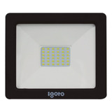 Lam Tipo Reflector Led Luz Calida 30w 100/240v 3000k Marco N