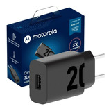 Carregador Motorola 20w Turbo Power Original Anatel 