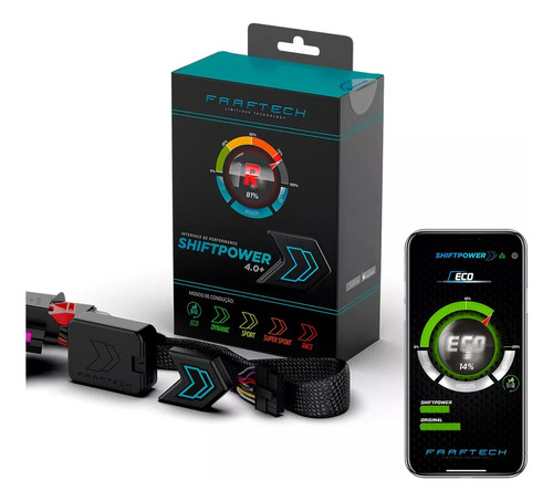 Pedal Shiftpower Chip Acelerador App Todos 5.0+ Com Modo Eco