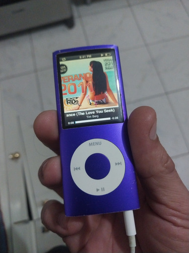 Apple iPod Nano Quarta 4 Geração A1285 8 Gb Usado Leia 