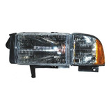 Faro Dodge Pickup 1998-1999-2000-2001 Ram C/cuarto Piloto