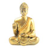 Estatua De Buda Meditando Decorada