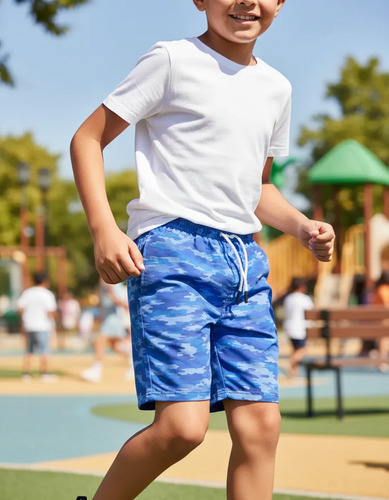 Paquete Sorpresa De 3 Shorts Antifluido Niño Color Aleatoreo
