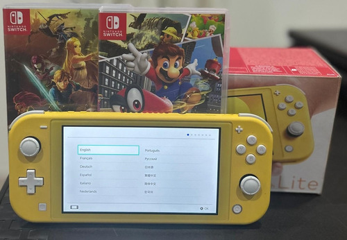 Consola Nintendo Switch Lite Edición Estándar + 2 Juegos