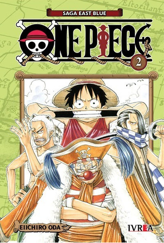 Manga One Piece Tomo #2 Ivrea Argentina