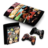 Skin Personalizado Ps3 Super Slim Anime Naru (0414)