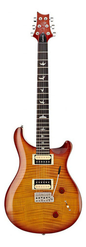 Guitarra Eléctrica Prs Se Custom 22 C/funda Vintage Sunburst Material Del Diapasón Palisandro