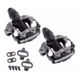 Pedal Shimano Mtb Spd Pd-m520 Preto + Tacos