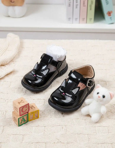 Zapato Charol Bebé Niña - Ideal Para Primeros Pasos