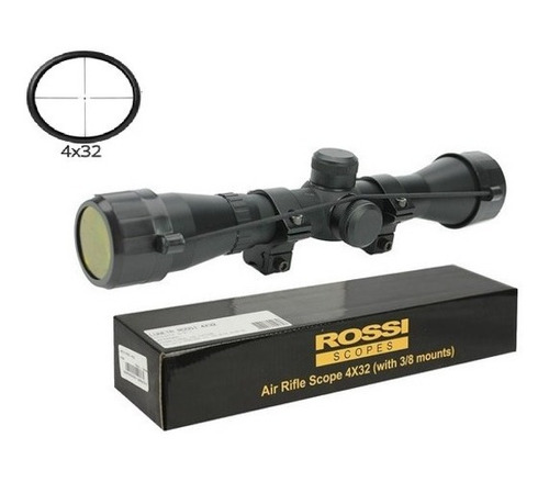 Luneta Rossi 4x32 Sport Mount 3/8 Trilho 11mm - Rossi