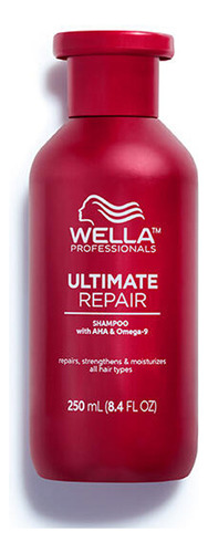  Shampoo Reparador Paso 1 Ultimate Repair Wella 250ml