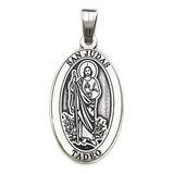 Dije Medalla San Judas Tadeo Plata 925