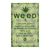 Lubricante Intimo Weed 8ml Sachet Lubricante Cannabis