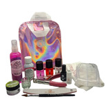 Kit Basico Uñas Acrílicas Studio Nails +maletin +toalla 15pz