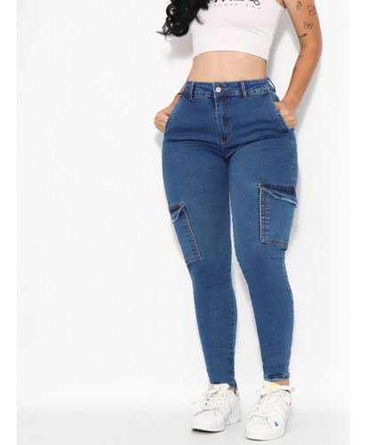 Jeans Push Up Mujer L6015