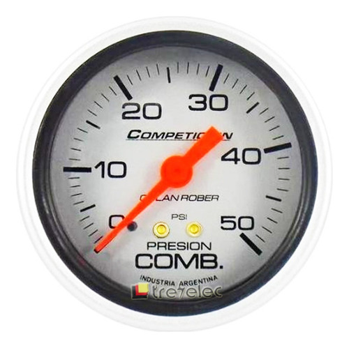 Reloj O. Rober Línea Competición Presión Combustible 50 Psi