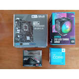 Kit Core I3 13100 Asus H610m 16gb G.skill Fan Cooler Master