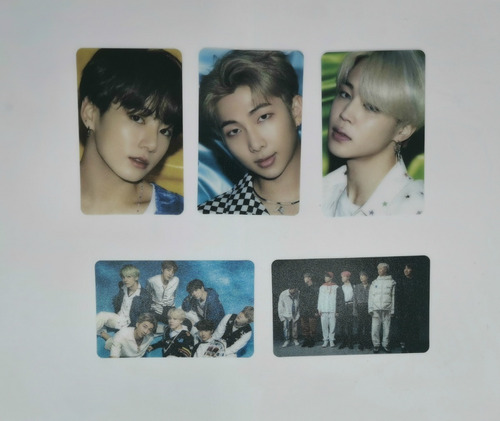 Photocards Bts Plastificadas Con Textura 13 Piezas 