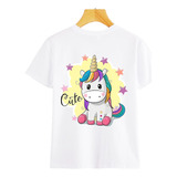 Camisetas De Unicornio Para Niñas - Camiseta Sublimada
