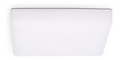 Painel Taschibra Placa De Led Frameless 24w Quadrado Embutir Cor 6500k - Branco-frio
