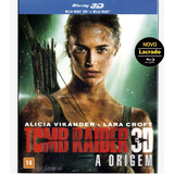 Blu-ray 3d + 2d Tomb Raider A Origem - Original Novo Lacrado