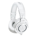 Audífonos Profesionales Audio-technica Ath-m50xwh-blanco Color Blanco