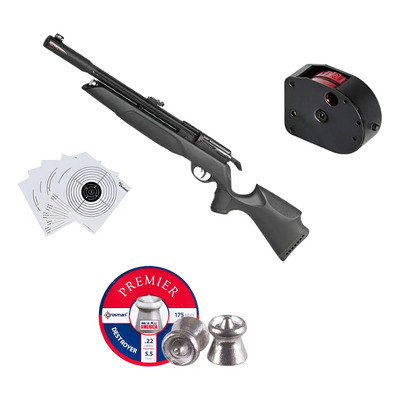 Rifle Pcp Gamo Arrow 900fps 10rds Pellets 5.5mm Xchws C - Negro | Meses sin interés
