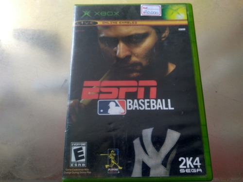 Juego De Xbox Clásico Original, Espn Baseball De Segunda Man