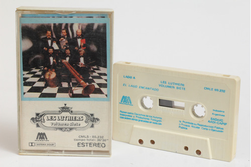 Cassette Les Luthiers Volumen Siete 1983 El Lago Encantado