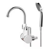 Llave Grifo Agua Caliente Electrica Con Ducha 