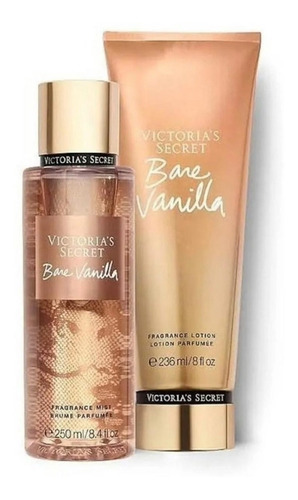 Kit Body Splah + Hidratante Bare Vanilla Victoria's Secret