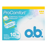 Buffer O.b. Procomfort Médio 10 U