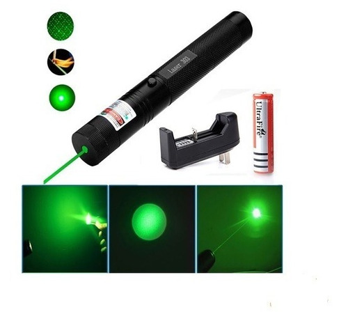 Puntero Laser Potente Multipunto Verde Recargable