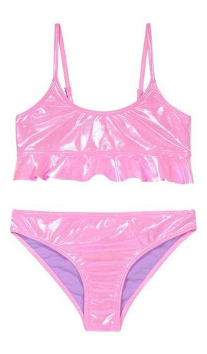 Traje De Baño Teens Niña Bikini Uv30 H2o Wear Brillante