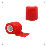 Kit 5 Thumb Tape Finger Tape Fita Elástica Crossfit Jiujitsu Cor Vermelho Lisa