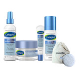 Combo Cetaphil Serum Corporal + Agua Gel+ Ojos+ Serum Facial