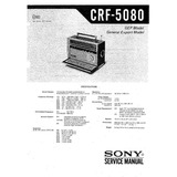 Radio Sony - Crf-5080 - Esquemas - Envio Só Por Email