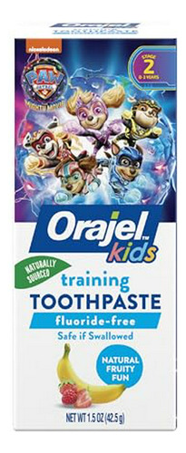 Pasta Dental  Paw Patrol Para Niños