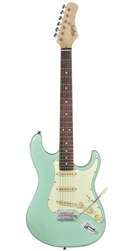 Guitarra Tagima T 635 New Classic Verde Pastel T-635