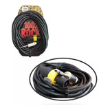 Cable De Speakon-plug 6.3mm De 10 Metros Solcor