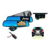 Espejo Retrovisor Dvr Camara Y Sensor De Reversa Jeep