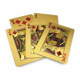 Cartas Remis Baraja Doradas Plateadas Poker Durable Flexible