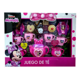 Juego De Té Para Niña Disney Juguete Minnie  18pzs