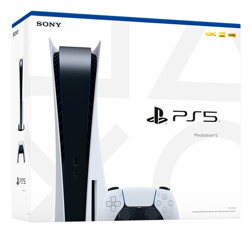 Playstation 5 Standard Digital 825gb Sony - Controle Incluído