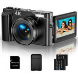 Cámara Digital 4k Fotografía Y Video, Autofoco, 48mp,...