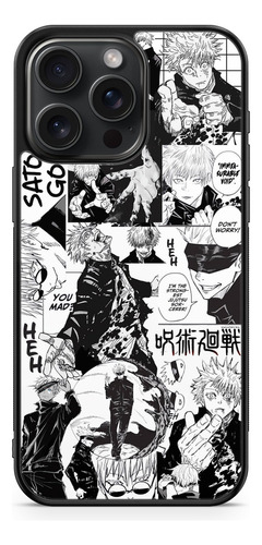 Funda Satoru Gojo Jujutsu Kaisen Manga Collage Anime Deluxe