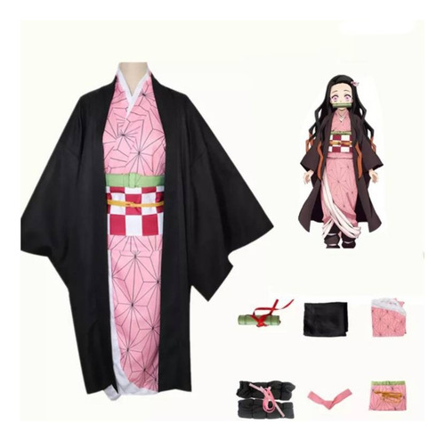 Disfraz Cosplay Halloween Adultos Y Niños  Tanjiro - Nezuko - Kanawo - Shinjurou