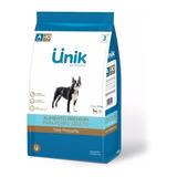 Alimento Perros Balanceado Adult Pequeño Unik 3kg Bulldog