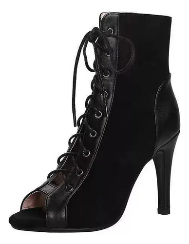 ~ Nuevo Danza Jazz Tacones Altos Con Moda Sandalias De Mujer